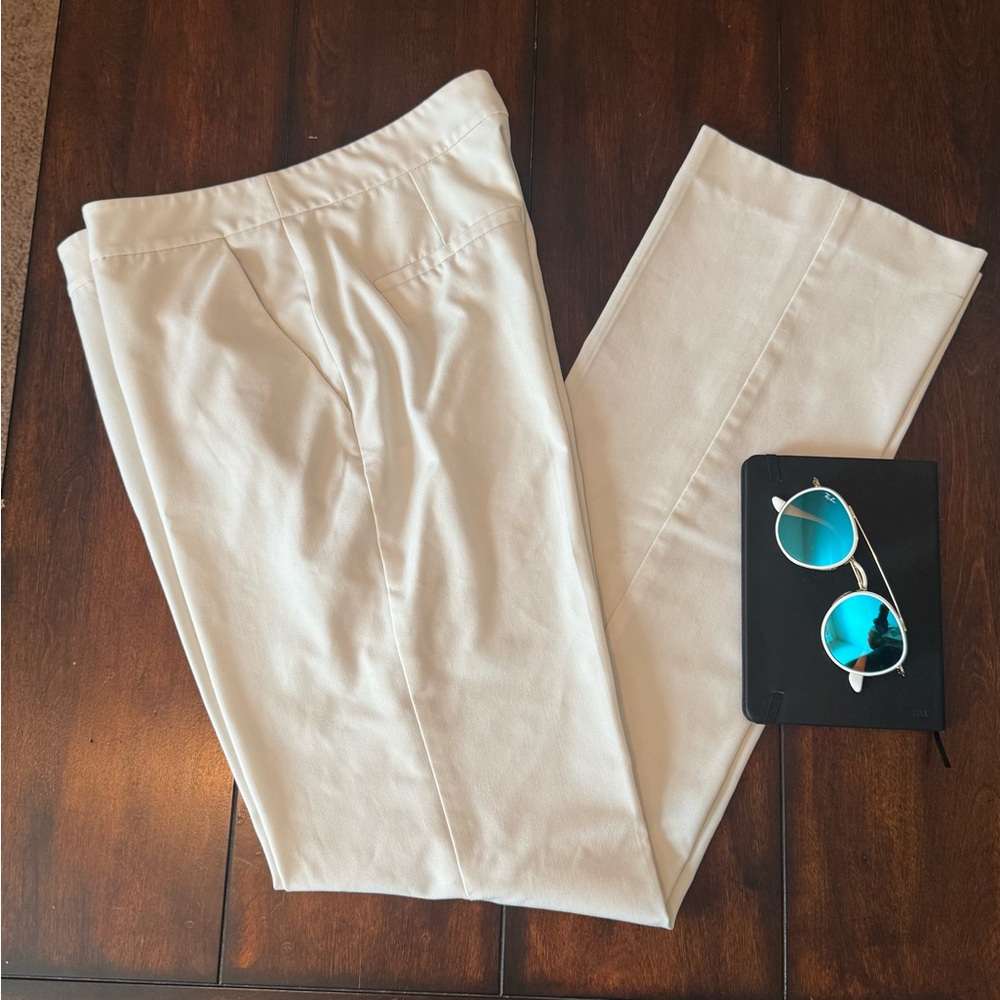 Victoria's Secret Cream Trousers Size 6 Long